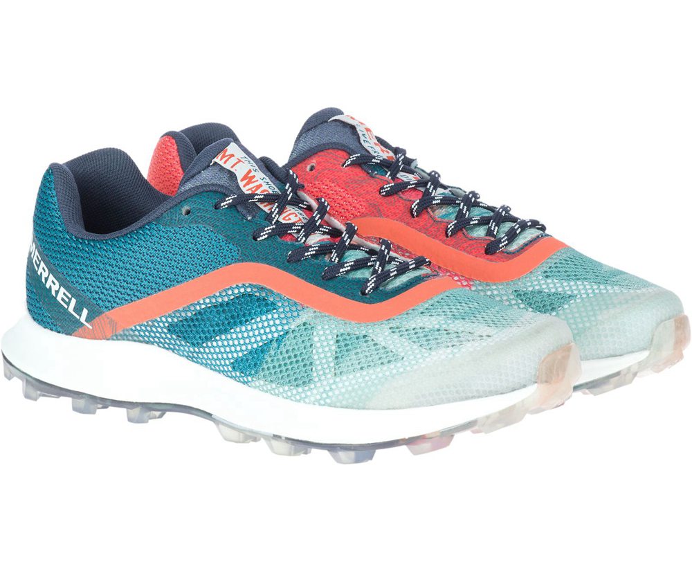 Merrell Sneakers Mint/Orange - MTL Skyfire X White Mountains - Womens 24NFGILHK